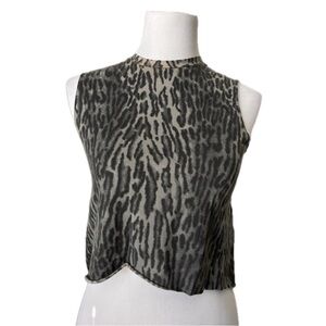 All Saints Small Cropped Tank